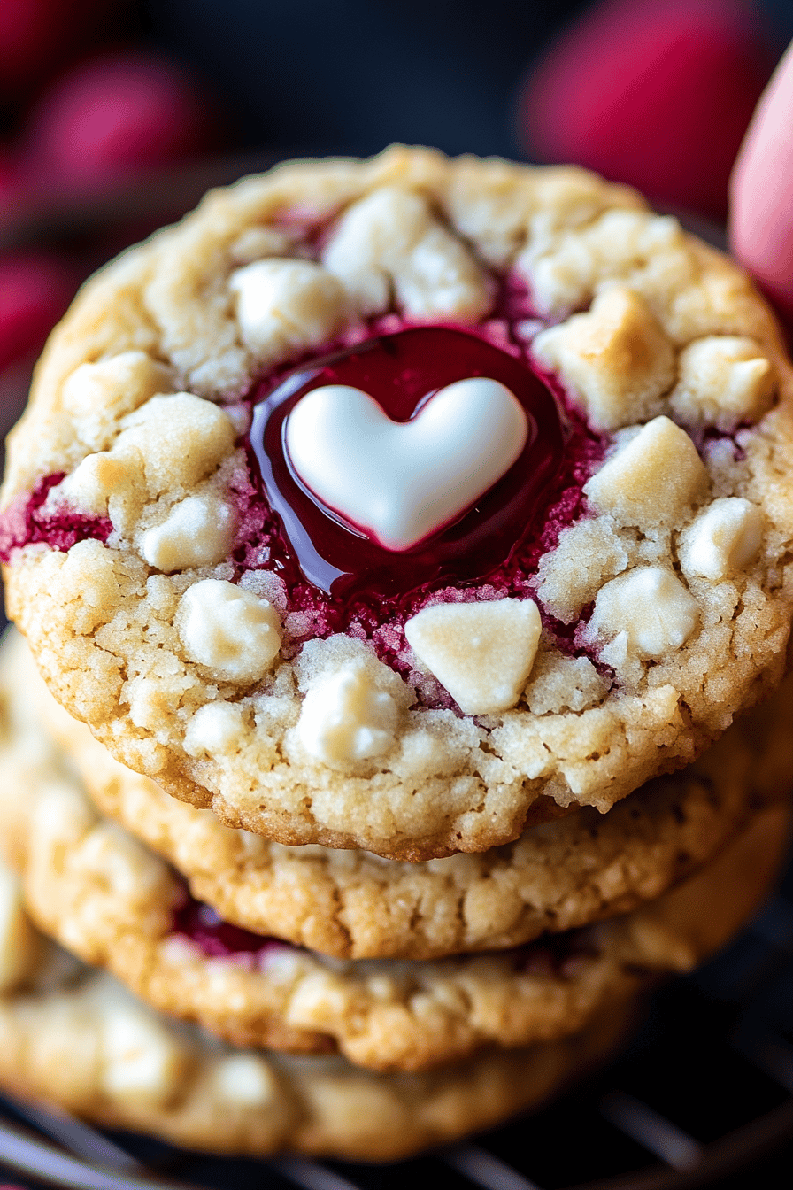 Raspberry Crumble Cookies ingredients