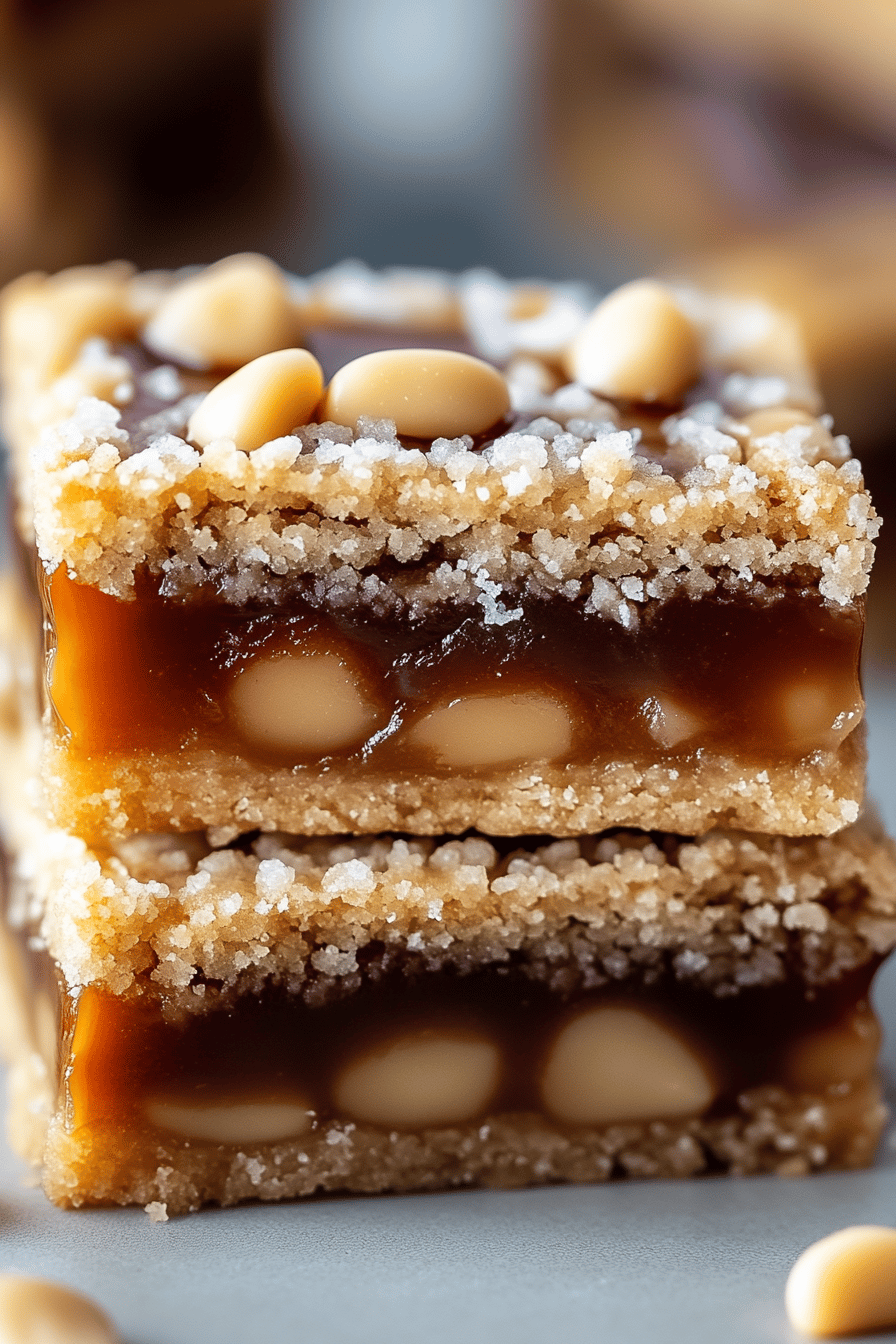 Salted Caramel Carmelitas Final Dish Presentation