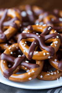 Salted Chocolate Caramel Pretzels