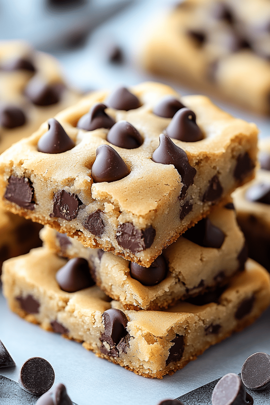 Sheet Pan Chocolate Chip Cookies Final Dish Presentation