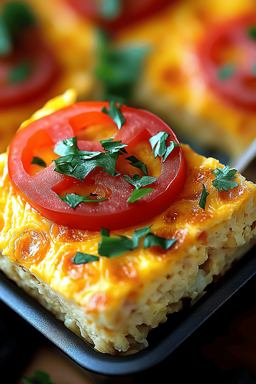 Sheet Pan Omelet ingredients