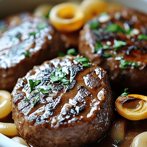 Slow Cooker Salisbury Steak