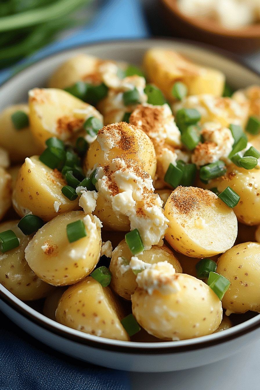 Southern-Style Potato Salad Final Dish Presentation