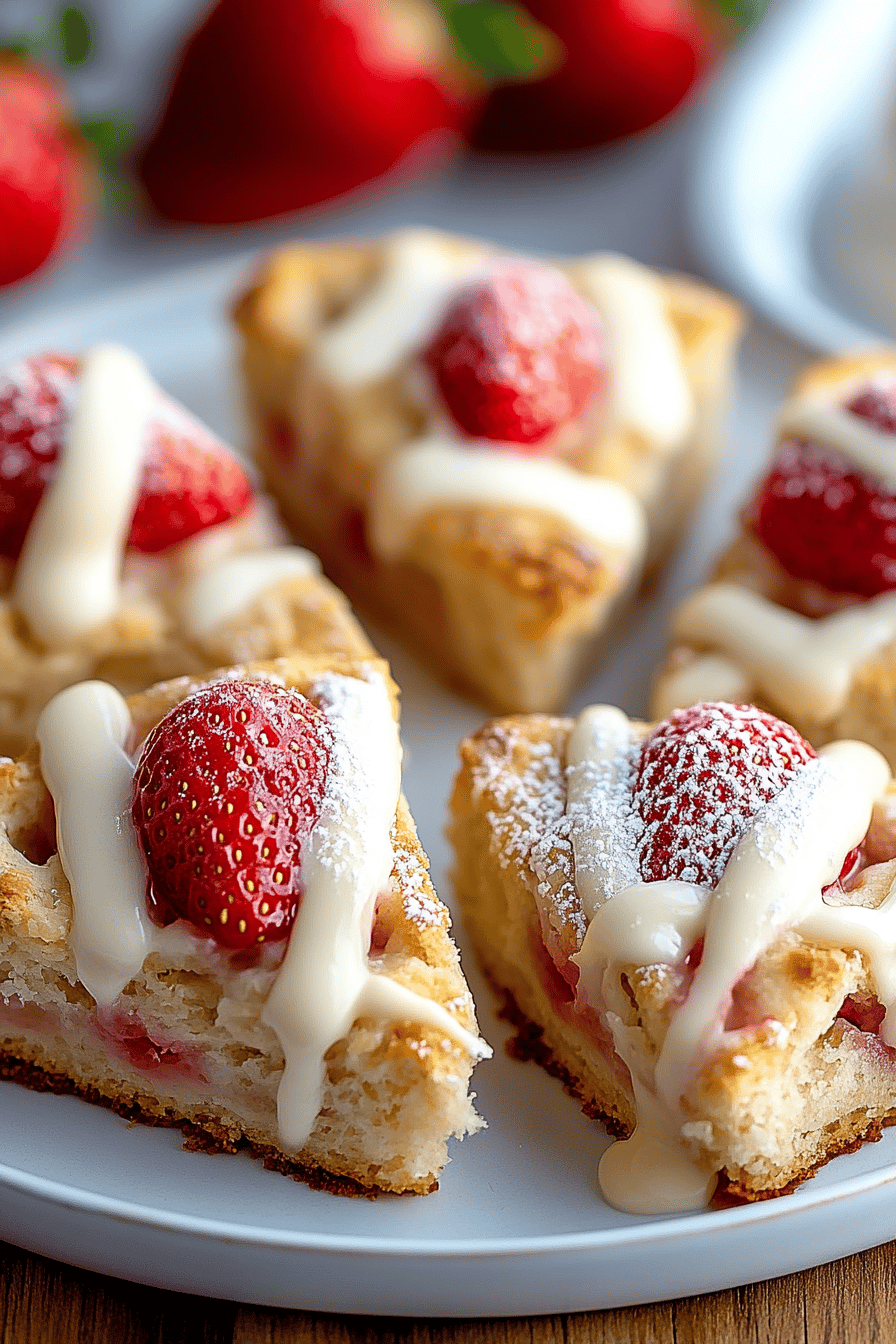 Strawberry Scones Recipe ingredients