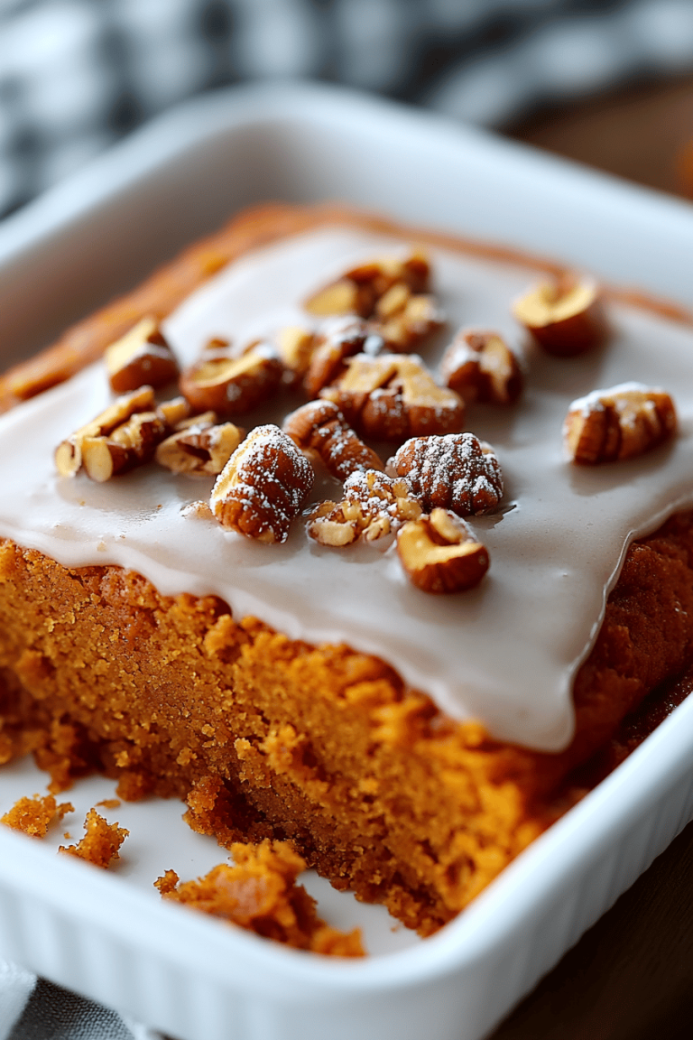 Sweet Potato Dump Cake Recipe