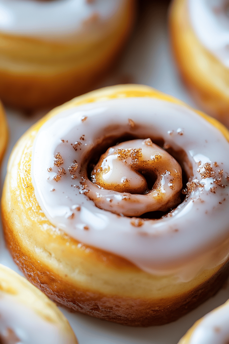 TikTok Cinnamon Rolls Final Dish Presentation