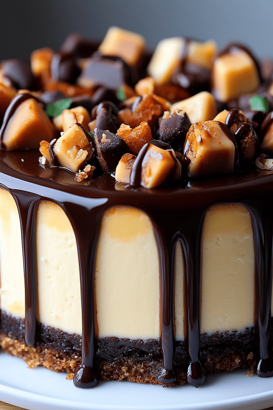 Turtle Cheesecake ingredients