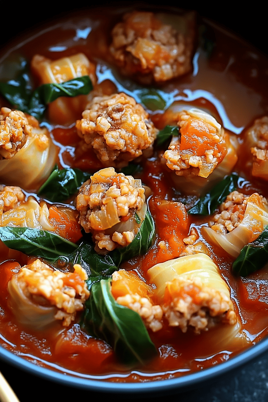 Unstuffed Cabbage Rolls Recipe Final Dish Presentation