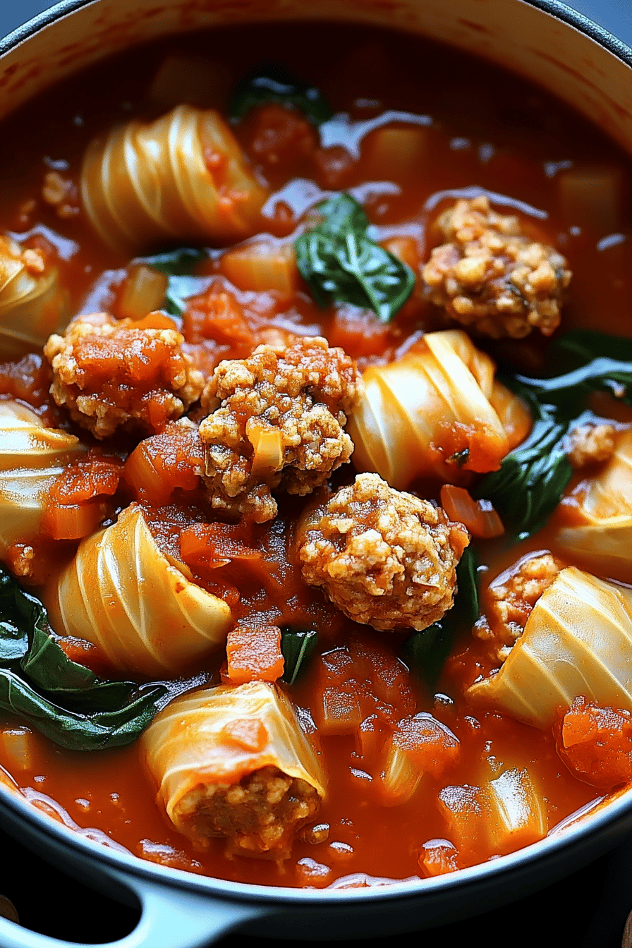 Unstuffed Cabbage Rolls Recipe ingredients