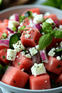 Watermelon Feta Salad Recipe