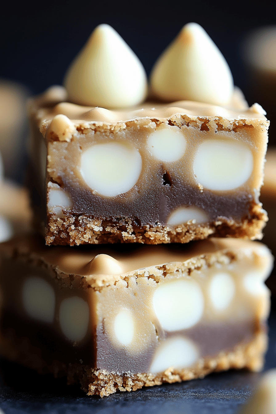 White Chocolate Blondies ingredients