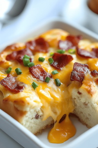 bacon egg cheese casserole