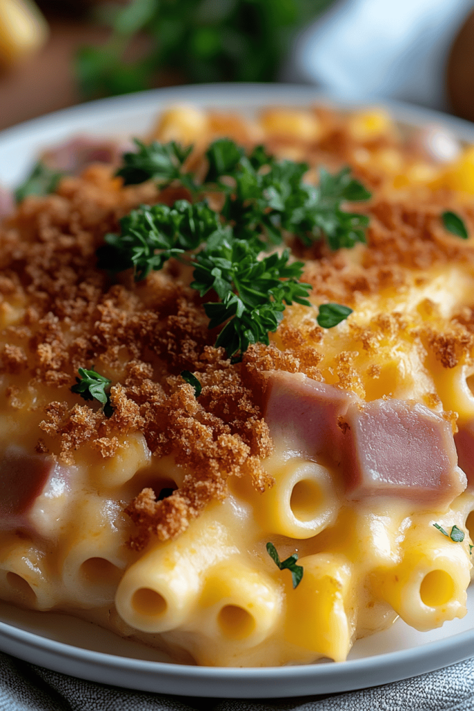 ham and cheese casserole