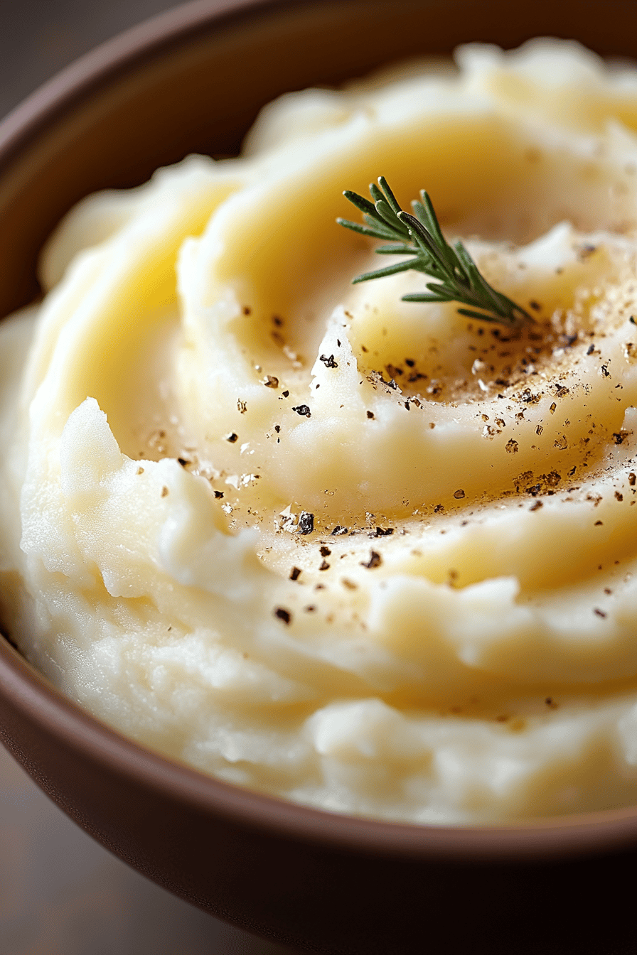 mashed potatoes recipe Final Dish Presentation