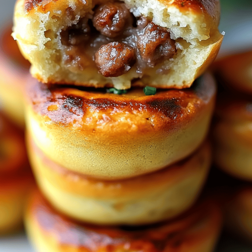 sausage pancake muffins
