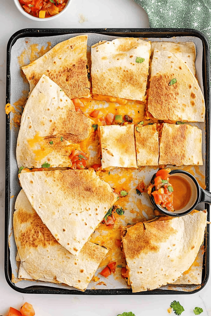 5-Ingredient Quesadillas final dish beautifully presented and ready to serve
