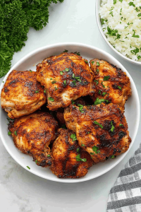 Air Fryer Chicken Thighs