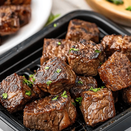 Air Fryer Steak Bites