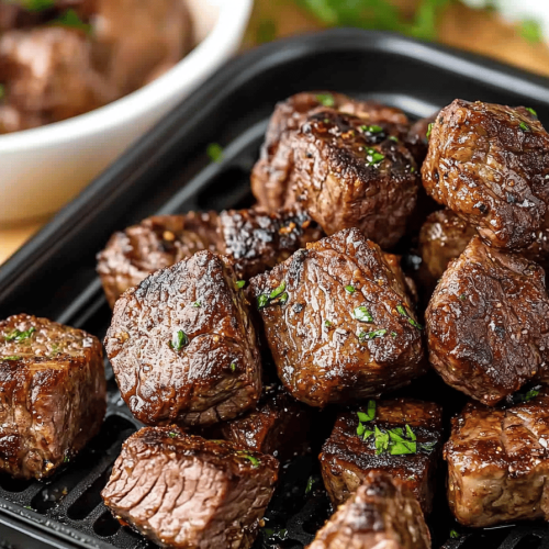 Air Fryer Steak Bites