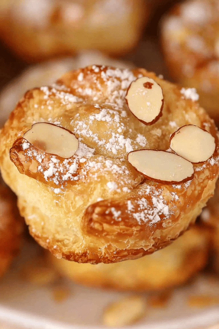 Almond Croissant Bites