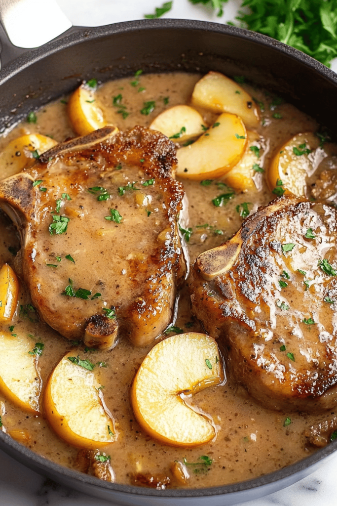 Apple Pork Chops Recipe
