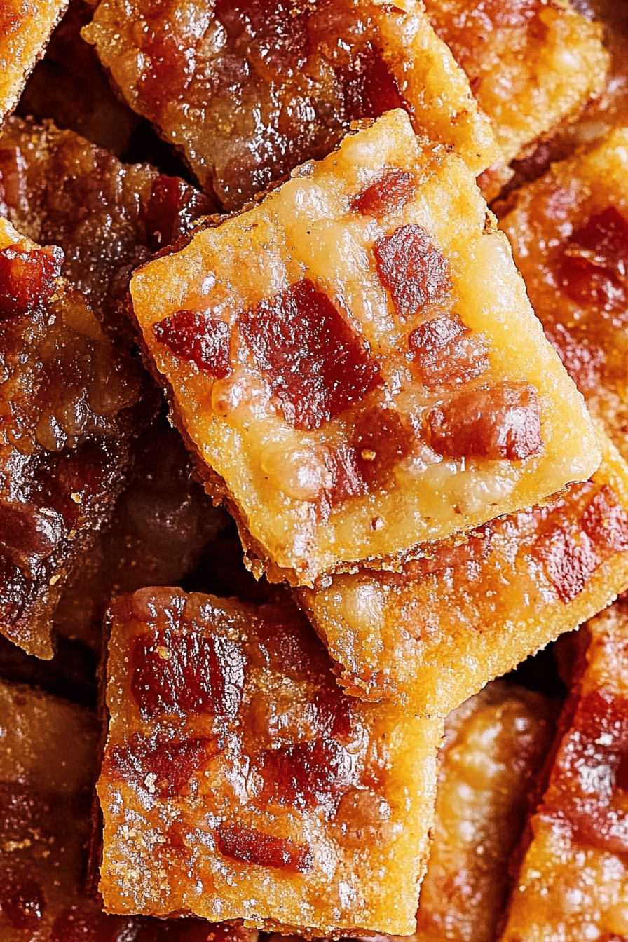 Bacon Crackers Recipe final dish beautifully presented and ready to serve