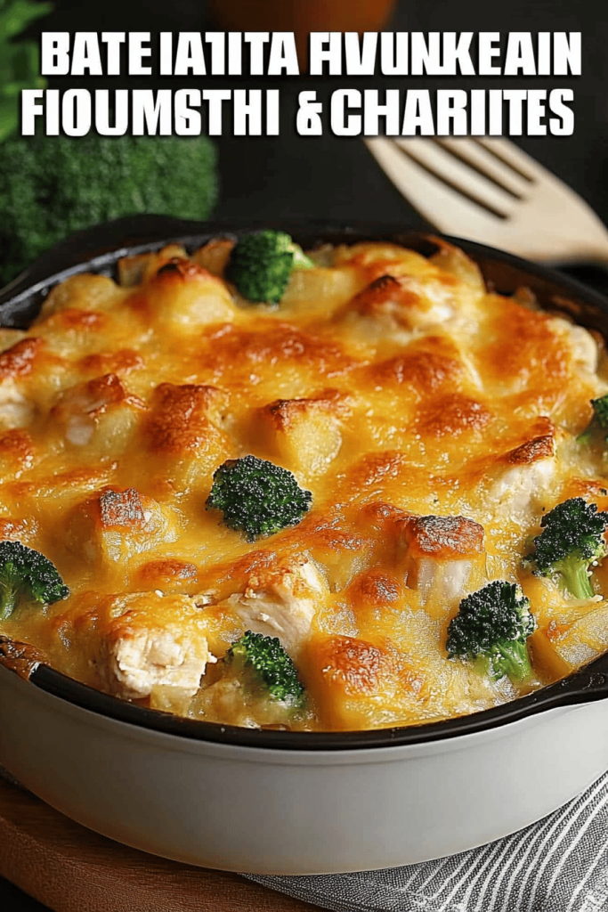 Baked Potato Chicken Broccoli Casserole