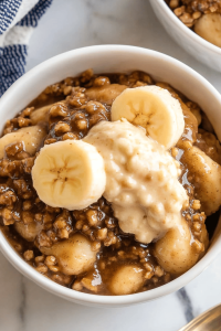Bananas Foster Crisp