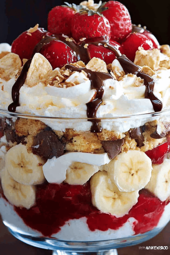 Best Banana Split Trifle