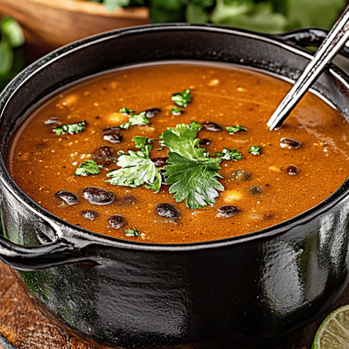 Black Bean Soup Recipe