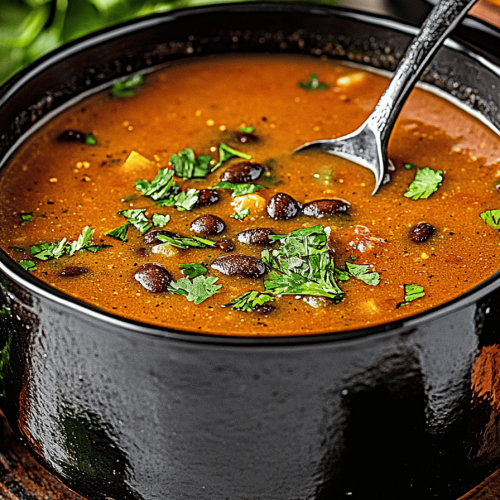 Black Bean Soup Recipe