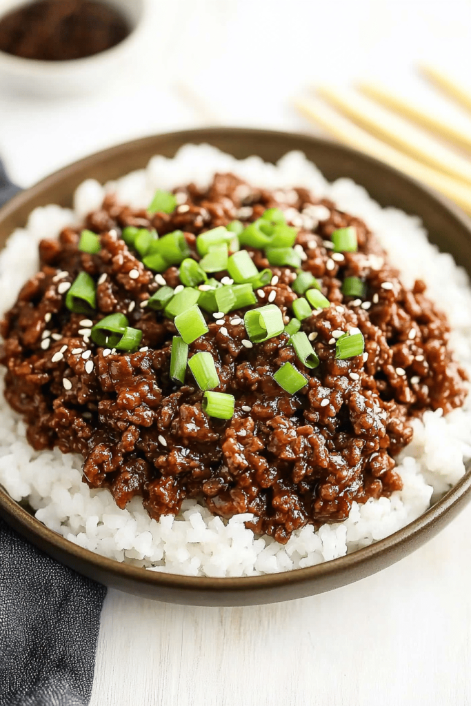 Blackstone Teriyaki Ground Beef
