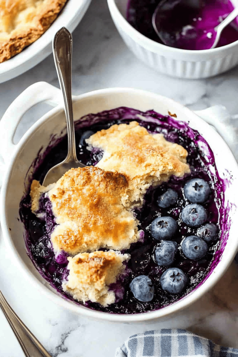Blueberry Cobbler Recipe