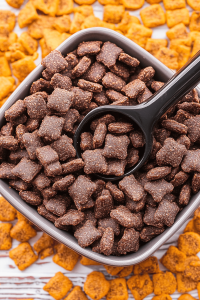 Brownie Batter Puppy Chow