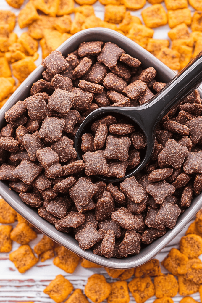 Brownie Batter Puppy Chow