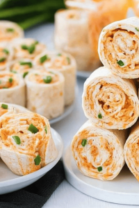 Buffalo Chicken Pinwheels