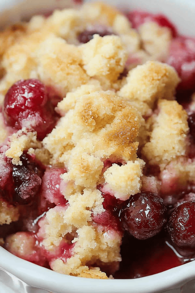 Cherry Cobbler Recipe
