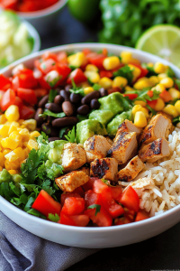 Chicken Burrito Bowls