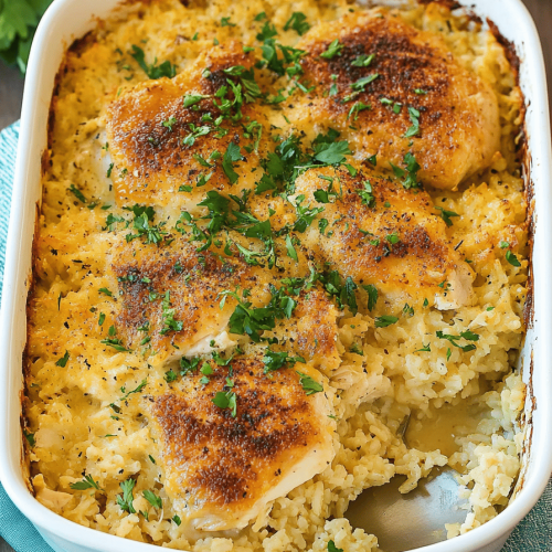 Chicken Rice Casserole Recipe