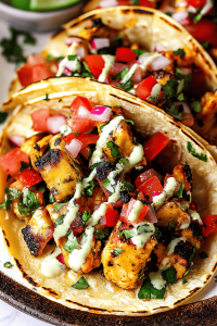 Chili Lime Chicken Tacos