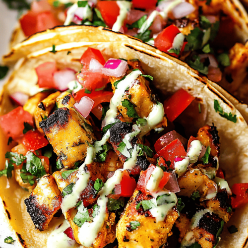 Chili Lime Chicken Tacos