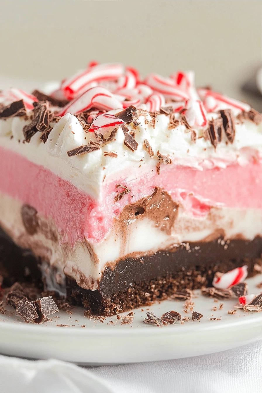 Chocolate Peppermint Lush Recipes ingredients organized and measured on kitchen counter