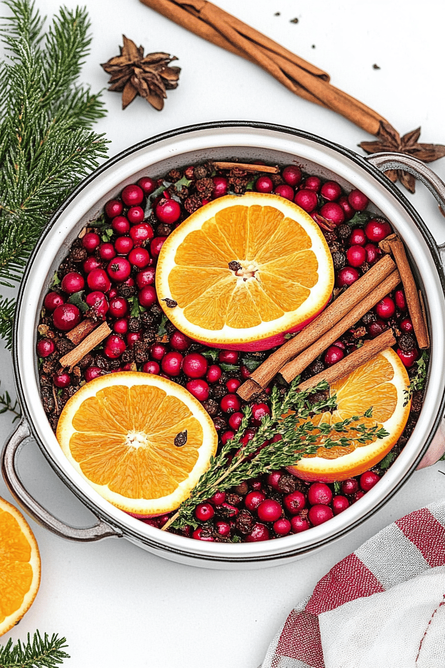 Christmas Potpourri Recipe slice on plate showing perfect texture and swirl pattern