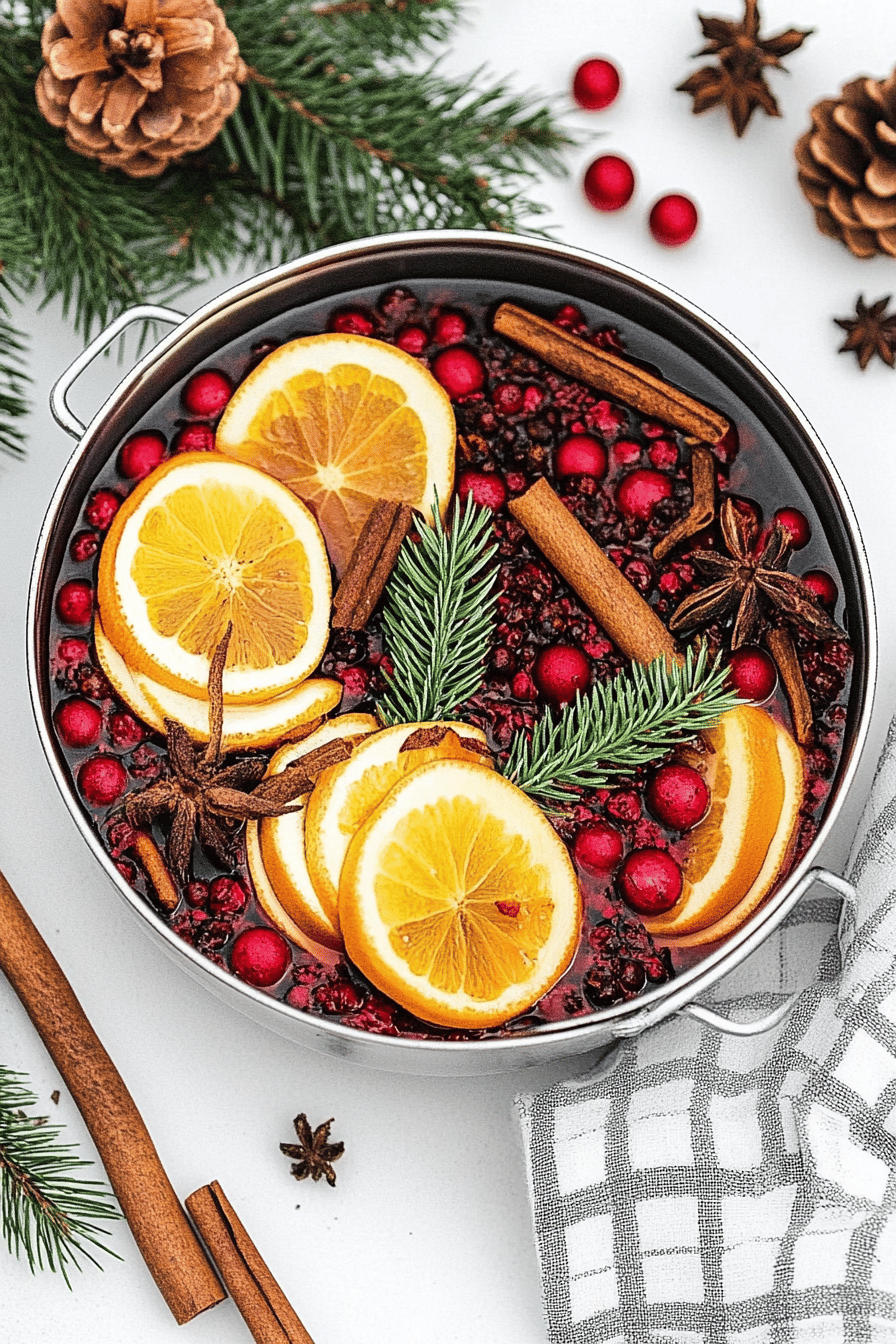 Christmas Potpourri Recipe final dish beautifully presented and ready to serve