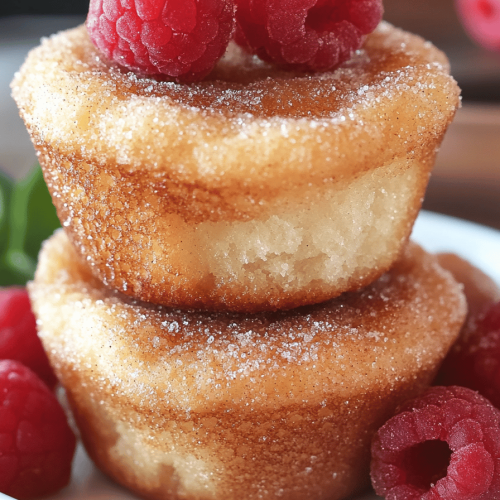 Cinnamon Sugar French Toast Muffins