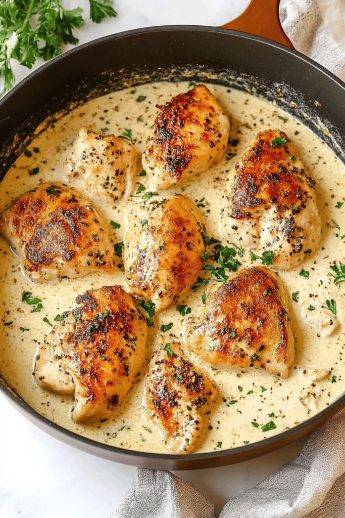 Creamy Garlic Chicken