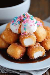 Crispy Deep-Fried Marshmallows