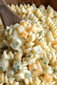 Dill Pickle Pasta Salad