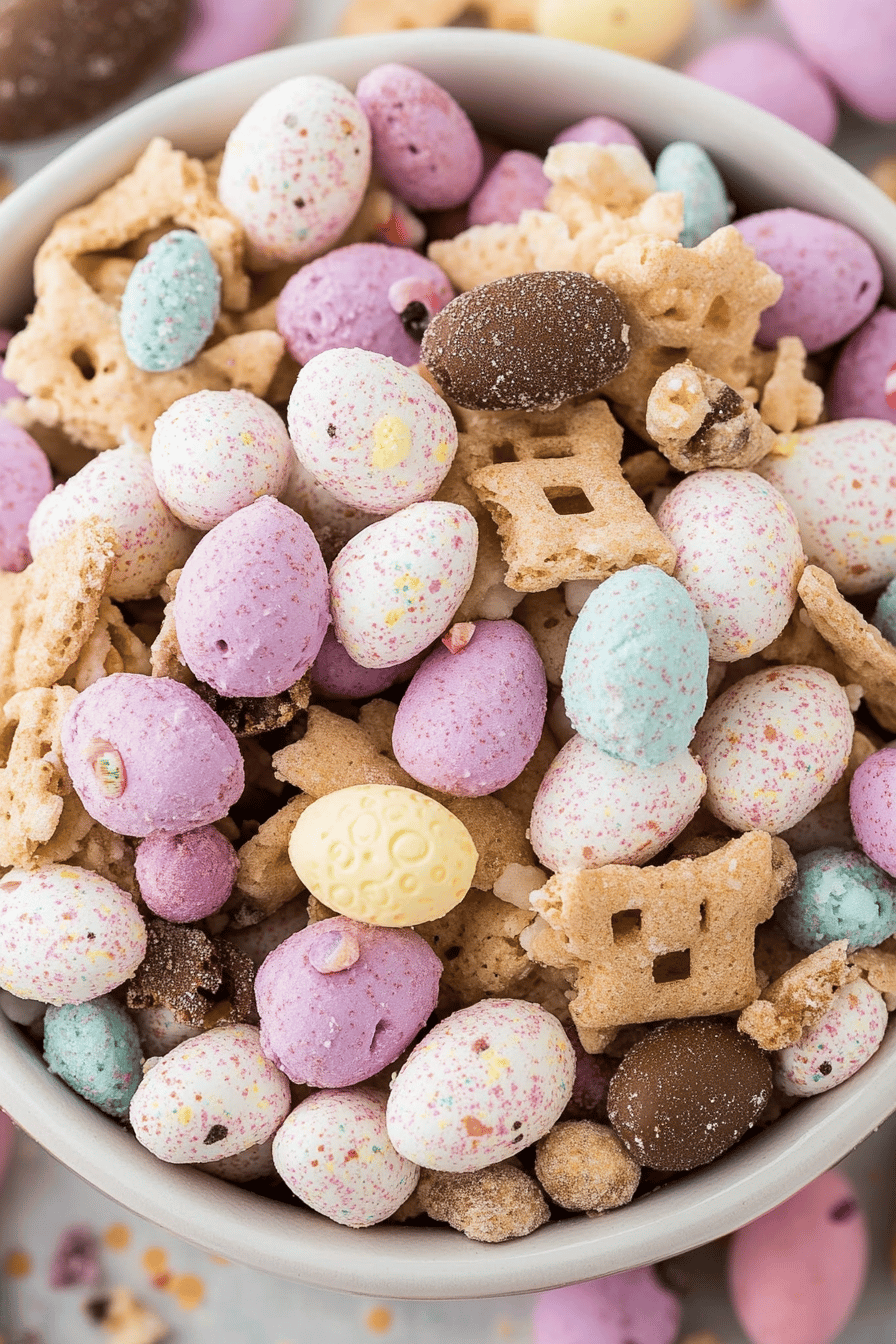 Easter Treat final dish beautifully presented and ready to serve