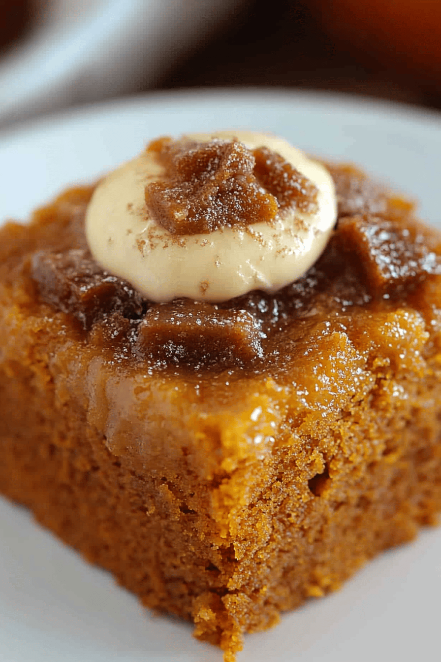 Easy Pumpkin Cake Secrets final dish beautifully presented and ready to serve